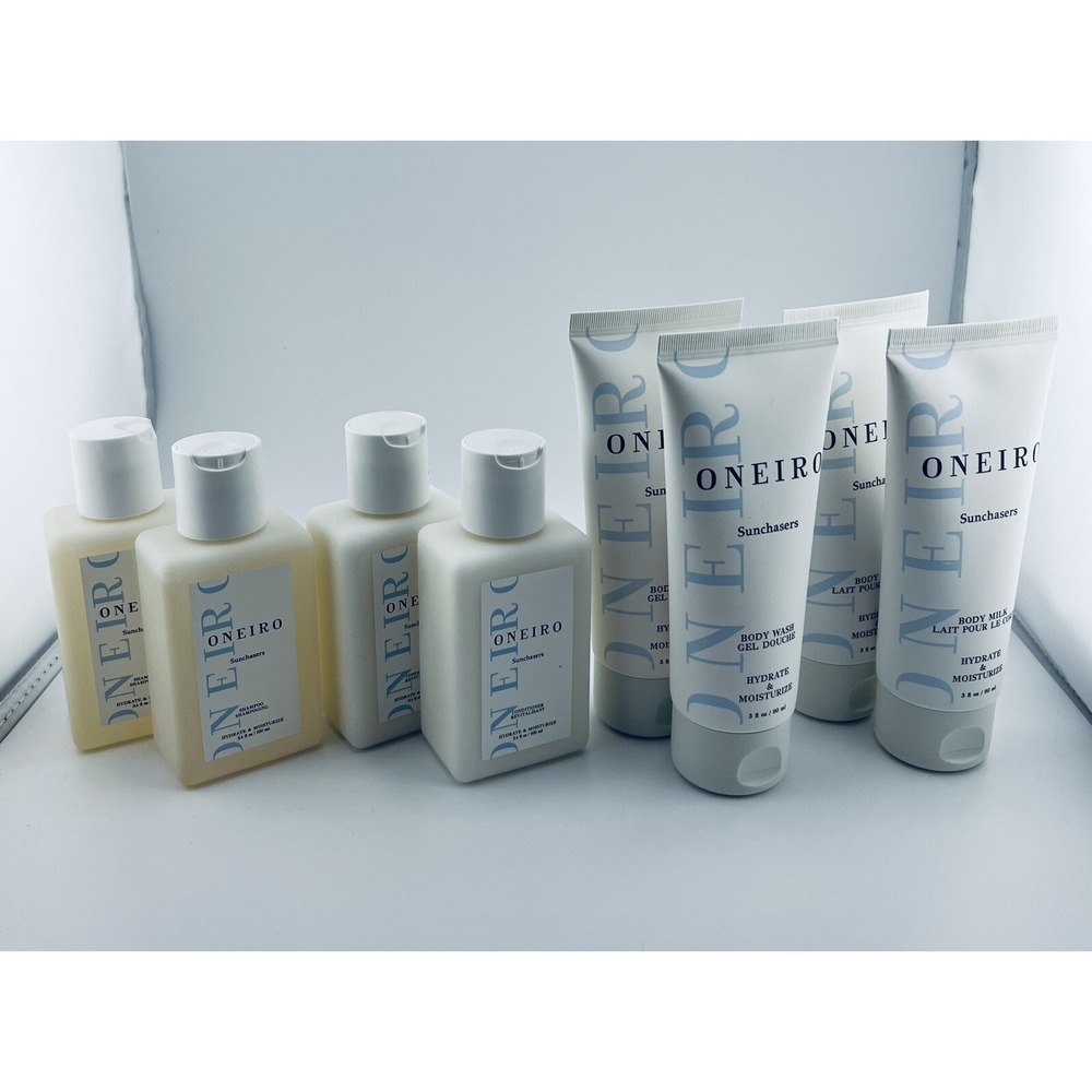 ONEIRO Sunchasers Travel ‎ Bundle Of 8 Clean & Vegan. New & Sealed